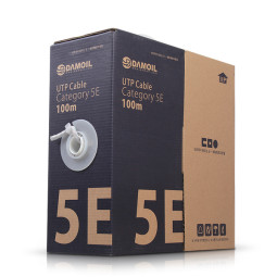 DA-UTP14P 100m  다모일 고급형 UTP케이블 단심 cat5E 인터넷 랜선BOX