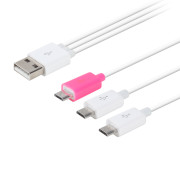 DA-SMART3IN1 (931) 50cm 휴대폰 멀티충전케이블 차량용충전케이블 