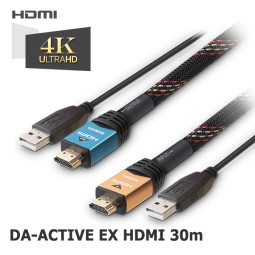 DA-ACTIVE EX HDMI-30M 다모일 리피터 내장 HDMI케이블 (30m) 모니터케이블 영상케이블