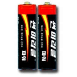 썬미라클 망간 건전지 1.5V AA 2알