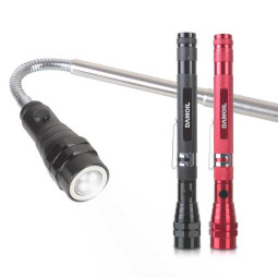 DA-LAS04 (RED) LED 미니 꺽임 손전등 휴대용 후레쉬 자석식거치형
