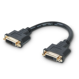DA-HDG760 DVI(F) to DVI(F) 케이블형 연장젠더 (20cm) 영상연장젠더