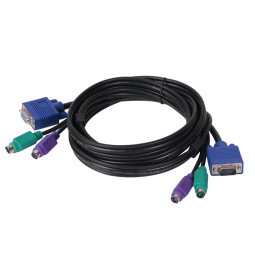 DA-KVM MF 10m KVM RGB 연장 케이블 10m (PS/2)