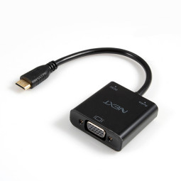 Mini HDMI to RGB+Stereo Converter