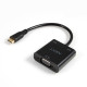 Mini HDMI to RGB+Stereo Converter