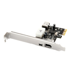 NEXT-1394A EX IEEE1394A 6P/4P PCI-Ex 확장카드 