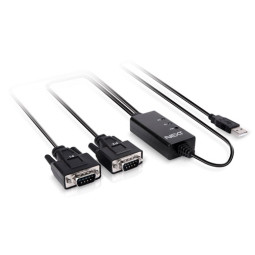 NEXT-RS232 2P RS232 시리얼 to USB 2포트 케이블