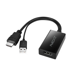 NEXT-2420HDP 4K HDMI to 디스플레이포트v1.2 컨버터