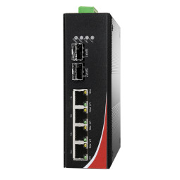 NEXT-POE1524GDT 산업용 10/100/1000M 2SFP + 4TP POE Fiber Switch