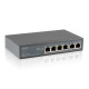 NEXT-POE306EF 10/100Mbps 4포트 + 2포트 Uplink POE스위치(65W)