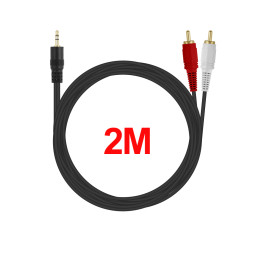 NEXT-1585ST-2RC 3.5 스테레오 ST to 2RCA케이블 2M
