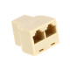NEXT-1654RJC-Y UTP RJ45 Y형 연장커플러 8P8C