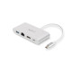 NEXT-413TCH-DX USB C타입 HDMI 허브 PD 기가랜카드
