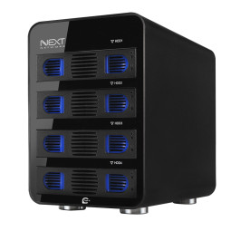 NEXT-704TC 4Bay Type-C 스토리지 10G bps SSD 지원