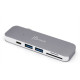 NEXT-JCD386 USB C타입 HDMI 허브 카드리더기 컨버터