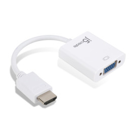 NEXT-JDA213 HDMI to VGA 오디오 변환 젠더 컨버터