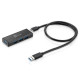 NEXT-JUH340/유전원USB3.0 4포트USB허브 충전포트지원