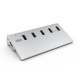 NEXT-316U3 USB3.0 알루미늄 스텐드형 5포트 USB허브