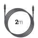 USB-C to C 100WPD 고속충전 데이터 케이블 2M GEN2