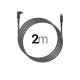 USB-C to C 100WPD 고속충전 데이터 케이블 2M GEN2 90도 꺽임
