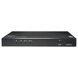 1:2 모니터분배기 8K60Hz 4K60Hz 지원 HDMI 2.1 HDCP2.3 AUX 지원 EDID