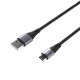 USB-A to Type-C 고속충전 데이터 케이블 파워뱅크 60W USB2.0 480Mbps 1M
