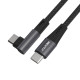 Type-C to Type-C 고속충전 데이터 케이블 파워뱅크 60W USB2.0 480Mbps 2M