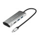 6 in 1 USB-4 Type-C Mini Dock USB3.2 gen2 x 2p 4K60Hz HDMI PD3.0 100W