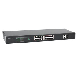 16포트 기가 POE 250W + COMBO 2포트 기가 TP + 1000X 2SFP POE스위치허브 POE용량 250W 업링크 2포트 + SFP 2포트