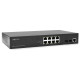 8포트 기가 POE 130W + 1G 2SFP 매니지드 POE스위치허브 POE용량 130W 1G SFP+ 2포트 웹 스마트스위치