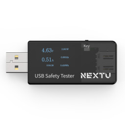 USB 전압 전류 테스트기 소비전력 충전량 전력량 테스터기