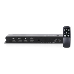 4x1 쿼드 멀티뷰어 심리스 KVM스위치 5407SMV-KVM