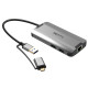 USB A/C타입 to 듀얼 HDMI 멀티허브 5122TCH-DUAL
