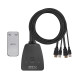 2:1 HDMI2.0 KVM스위치(케이블형)