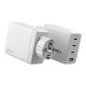 추오닉 USB PD 100W PPS GaN 멀티 초고속 접지충전기 QC633GAN
