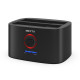 크우각 USB3.0 SSD HDD 도킹스테이션 2베이 하드복사기 982DCU3