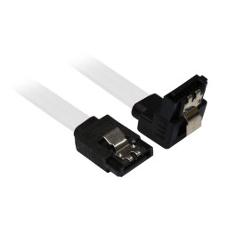 넥시 SATA3 Lock 케이블 0.5M ㄱ자 락형 NX46