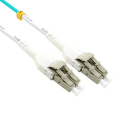 넥시 광점퍼코드 OM3 Uniboot LC-LC 멀티모드 10M DUPLEX NX430