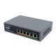 넥시 4+2포트 PoE 스위치 65W NX660