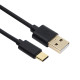 넥시 USB C타입 충전케이블 블랙 2M NX794