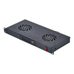 넥시 1U 쿨링팬 LCD 판넬 2 Fan NX856