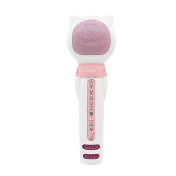 넥시 블루투스 노래방 마이크 핑크화이트 NX879