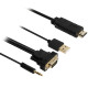 넥시 VGA to HDMI 케이블 1.8M NX927
