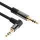 넥시 3.5mm 스테레오 케이블 MM 1M 꺽임형 NX936