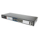 넥시 16 PoE+2 Uplink+2 SFP Combo PoE스위치 250W NX1005