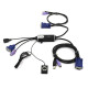 2포트 Hybrid KVM 스위치 CS52