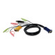 USB KVM 케이블 3m 2L-5303U
