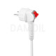 D-HD15W-SPC2 스위치플러그 파워코드 2M 화이트(1.5SQ)