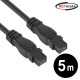 NETmate NMCB-9B50 IEEE1394B 9P Beta 케이블 5m