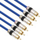 NETmate RCA 3선 케이블(6Ø) 5m